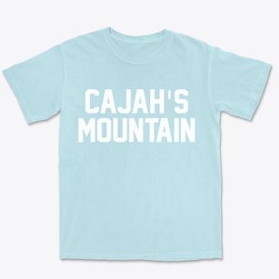Cajah's Mountain North Carolina Classic Block Premium Heavyweight T-shirt
