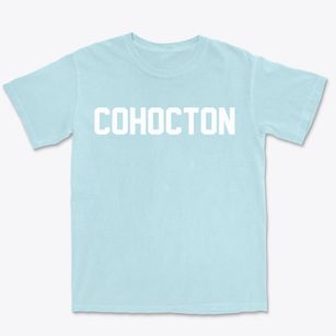 Cohocton New York Classic Block Premium Heavyweight T-shirt
