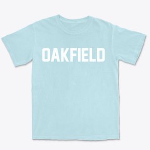 Oakfield Wisconsin Classic Block Premium Heavyweight T-shirt