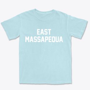 East Massapequa New York Classic Block Premium Heavyweight T-shirt