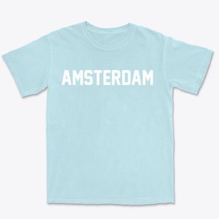 Amsterdam Ohio Classic Block Premium Heavyweight T-shirt