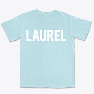 Laurel Mississippi Classic Block Premium Heavyweight T-shirt