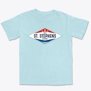 St. Stephens Alabama Diamond Star Premium Heavyweight T-shirt