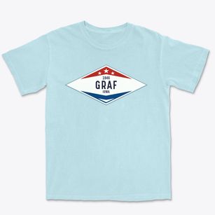 Graf Iowa Diamond Star Premium Heavyweight T-shirt