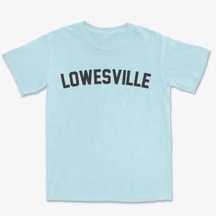 Lowesville North Carolina Classic Curve Premium Heavyweight T-shirt