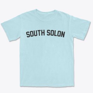 South Solon Ohio Classic Curve Premium Heavyweight T-shirt
