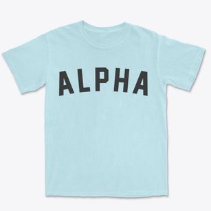 Alpha Minnesota Classic Curve Premium Heavyweight T-shirt