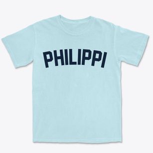 Philippi West Virginia Classic Curve Premium Heavyweight T-shirt