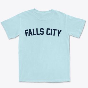 Falls City Oregon Classic Curve Premium Heavyweight T-shirt
