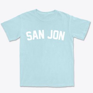 San Jon New Mexico Classic Curve Premium Heavyweight T-shirt