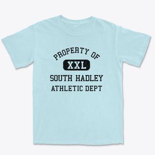 South Hadley Massachusetts Athletic Dept Premium Heavyweight T-shirt