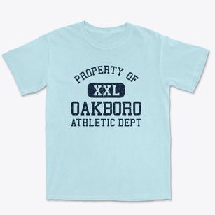 Oakboro North Carolina Athletic Dept Premium Heavyweight T-shirt