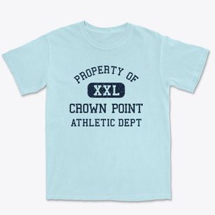 Crown Point Indiana Athletic Dept Premium Heavyweight T-shirt