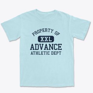 Advance North Carolina Athletic Dept Premium Heavyweight T-shirt