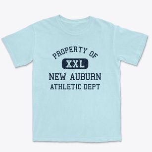 New Auburn Wisconsin Athletic Dept Premium Heavyweight T-shirt
