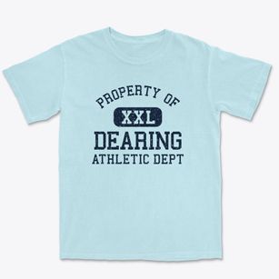 Dearing Kansas Athletic Dept Premium Heavyweight T-shirt