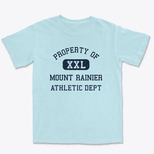 Mount Rainier Maryland Athletic Dept Premium Heavyweight T-shirt