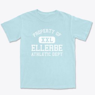 Ellerbe North Carolina Athletic Dept Premium Heavyweight T-shirt