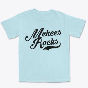 Mckees Rocks Pennsylvania Vintage Team Premium Heavyweight T-shirt