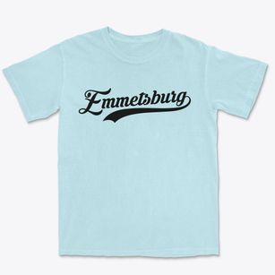 Emmetsburg Iowa Vintage Team Premium Heavyweight T-shirt