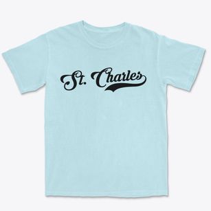 St. Charles Michigan Vintage Team Premium Heavyweight T-shirt