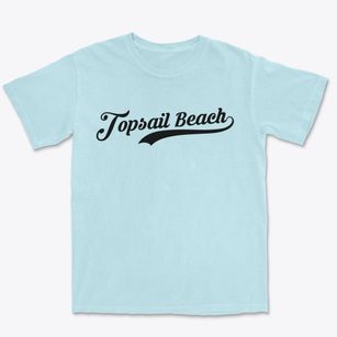 Topsail Beach North Carolina Vintage Team Premium Heavyweight T-shirt