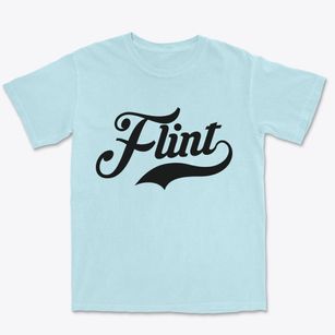 Flint Michigan Vintage Team Premium Heavyweight T-shirt