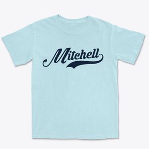 Mitchell Illinois Vintage Team Premium Heavyweight T-shirt
