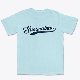 Snoqualmie Washington Vintage Team Premium Heavyweight T-shirt