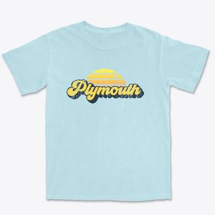 Plymouth New Hampshire Sublime Sunset Premium Heavyweight T-shirt