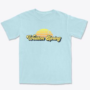 Weldon Spring Missouri Sublime Sunset Premium Heavyweight T-shirt