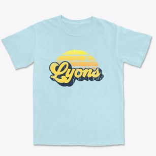 Lyons New York Sublime Sunset Premium Heavyweight T-shirt