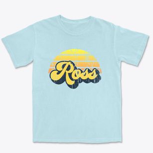Ross Ohio Sublime Sunset Premium Heavyweight T-shirt