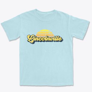 Lincolnville Maine Sublime Sunset Premium Heavyweight T-shirt