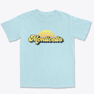 Monticello Utah Sublime Sunset Premium Heavyweight T-shirt
