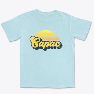 Capac Michigan Sublime Sunset Premium Heavyweight T-shirt
