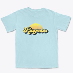 Kingman Arizona Sublime Sunset Premium Heavyweight T-shirt