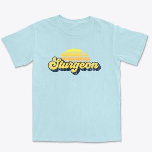 Sturgeon Pennsylvania Sublime Sunset Premium Heavyweight T-shirt