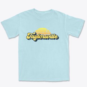 Taylorsville Mississippi Sublime Sunset Premium Heavyweight T-shirt