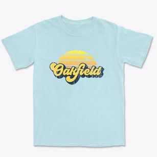 Oakfield Wisconsin Sublime Sunset Premium Heavyweight T-shirt