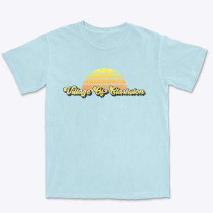 Village Of Clarkston Michigan Sublime Sunset Premium Heavyweight T-shirt