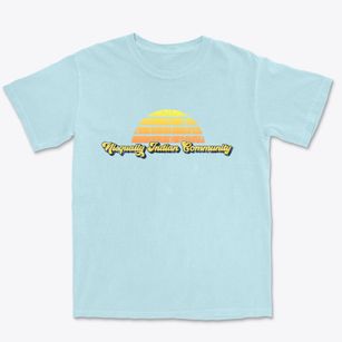Nisqually Indian Community Washington Sublime Sunset Premium Heavyweight T-shirt