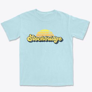 Stockbridge Vermont Sublime Sunset Premium Heavyweight T-shirt