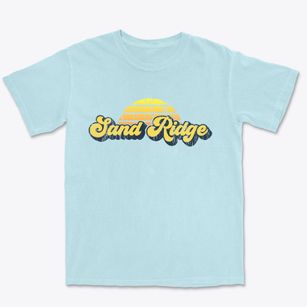 Sand Ridge New York Sublime Sunset Premium Heavyweight T-shirt