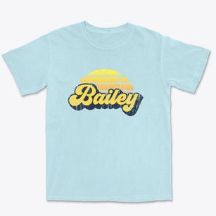 Bailey North Carolina Sublime Sunset Premium Heavyweight T-shirt
