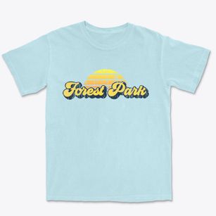 Forest Park Georgia Sublime Sunset Premium Heavyweight T-shirt