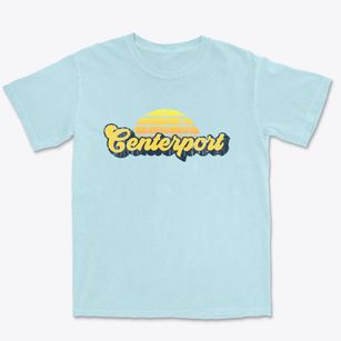 Centerport Pennsylvania Sublime Sunset Premium Heavyweight T-shirt