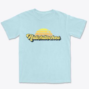 Natchitoches Louisiana Sublime Sunset Premium Heavyweight T-shirt