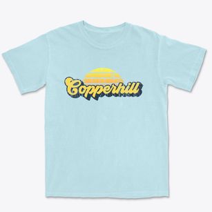 Copperhill Tennessee Sublime Sunset Premium Heavyweight T-shirt