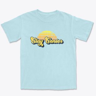 Clay Center Ohio Sublime Sunset Premium Heavyweight T-shirt